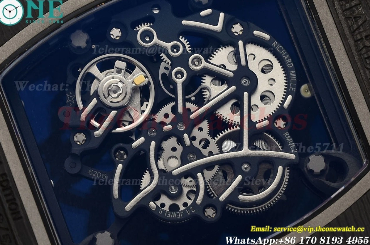 Dial APS Clone RM055 RU Skeleton NTPT Red Crown RMUL2 Super 0524